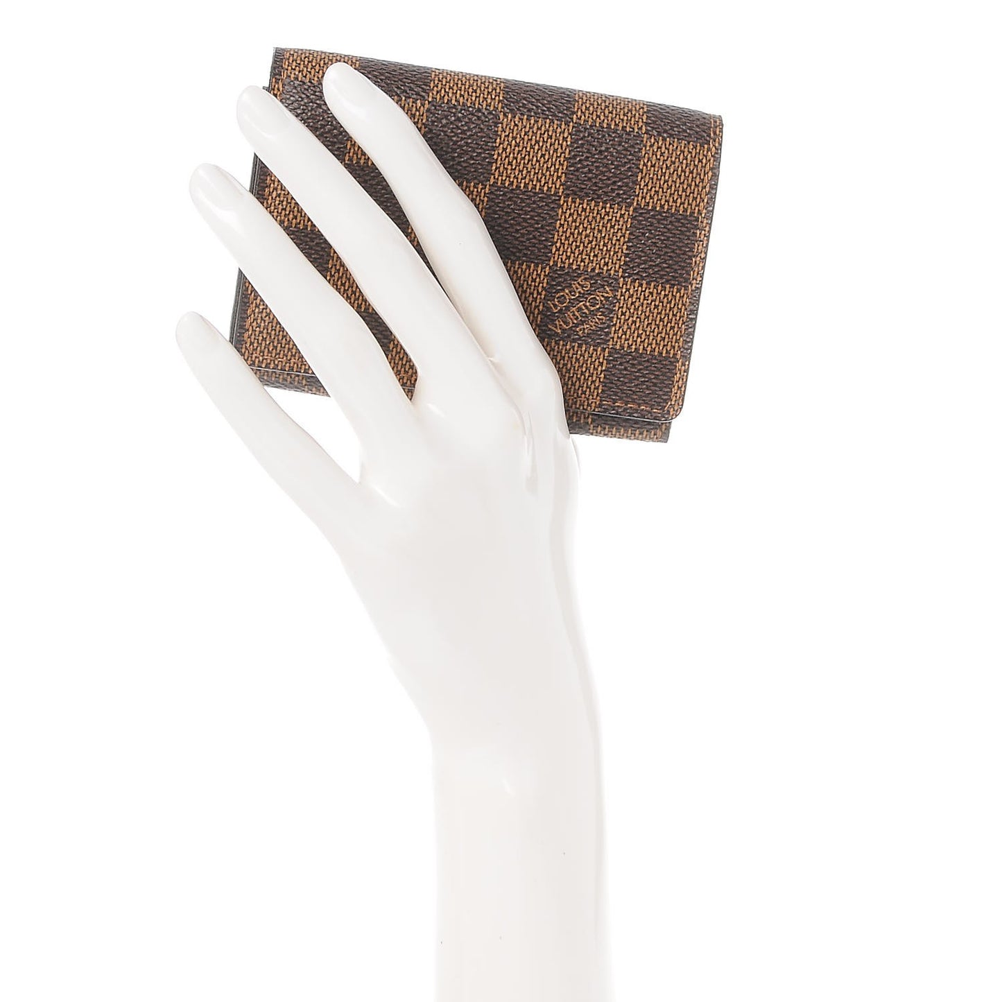 Damier Ebene Business Card Holder
