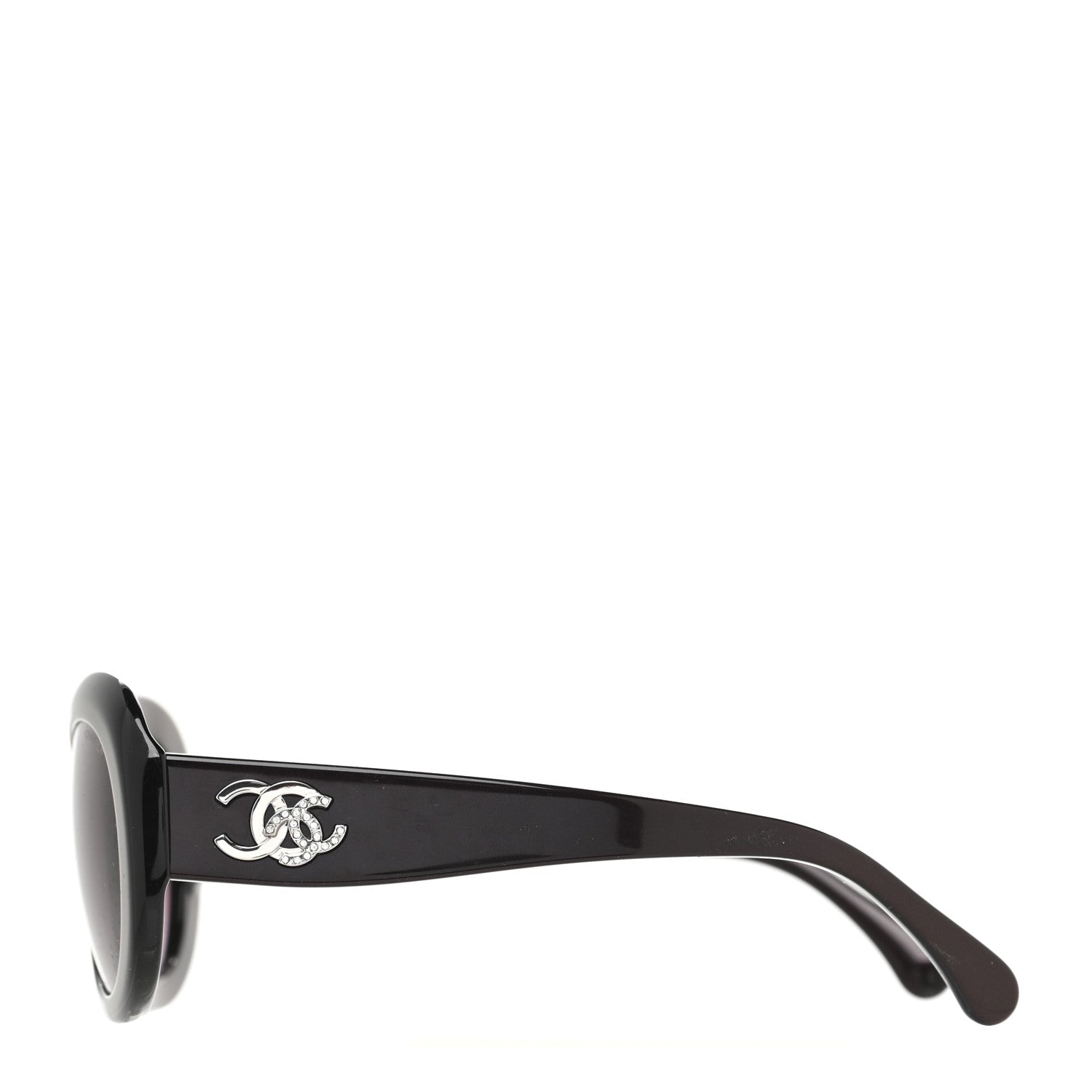 Chanel Acetate Oval CC Sunglasses 5469-B-A Burgundy 3 of 9