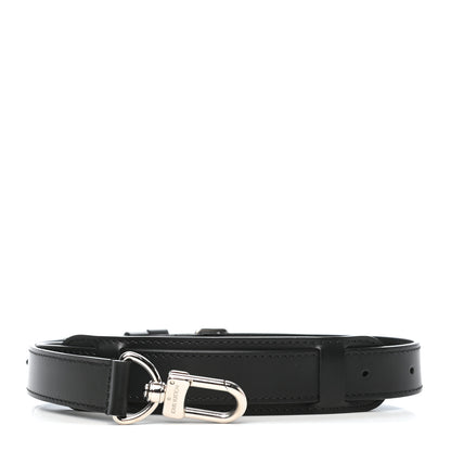Louis Vuitton Calfskin Adjustable Keepall Bandouliere Shoulder Strap Black 1 of 2