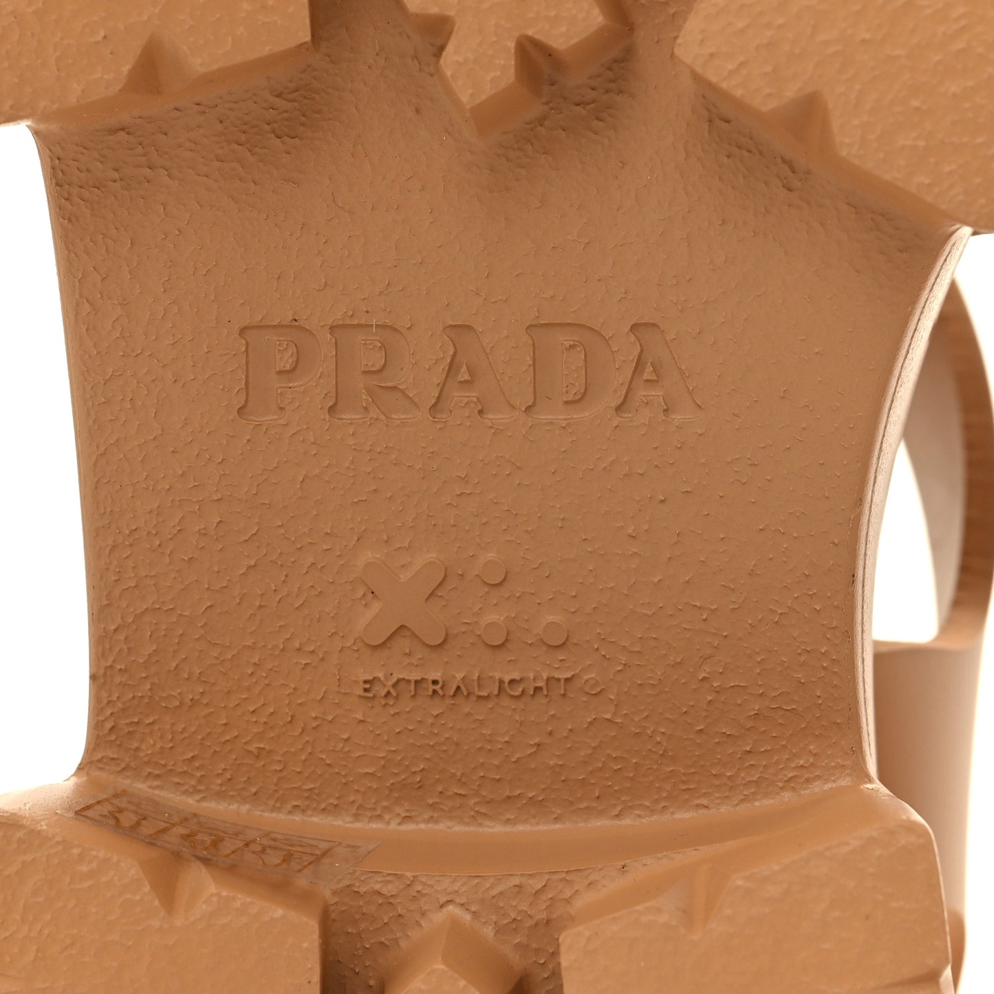 Foam Rubber Metal Triangle Logo Monolith 55mm Cage Sandals 41 Orzo