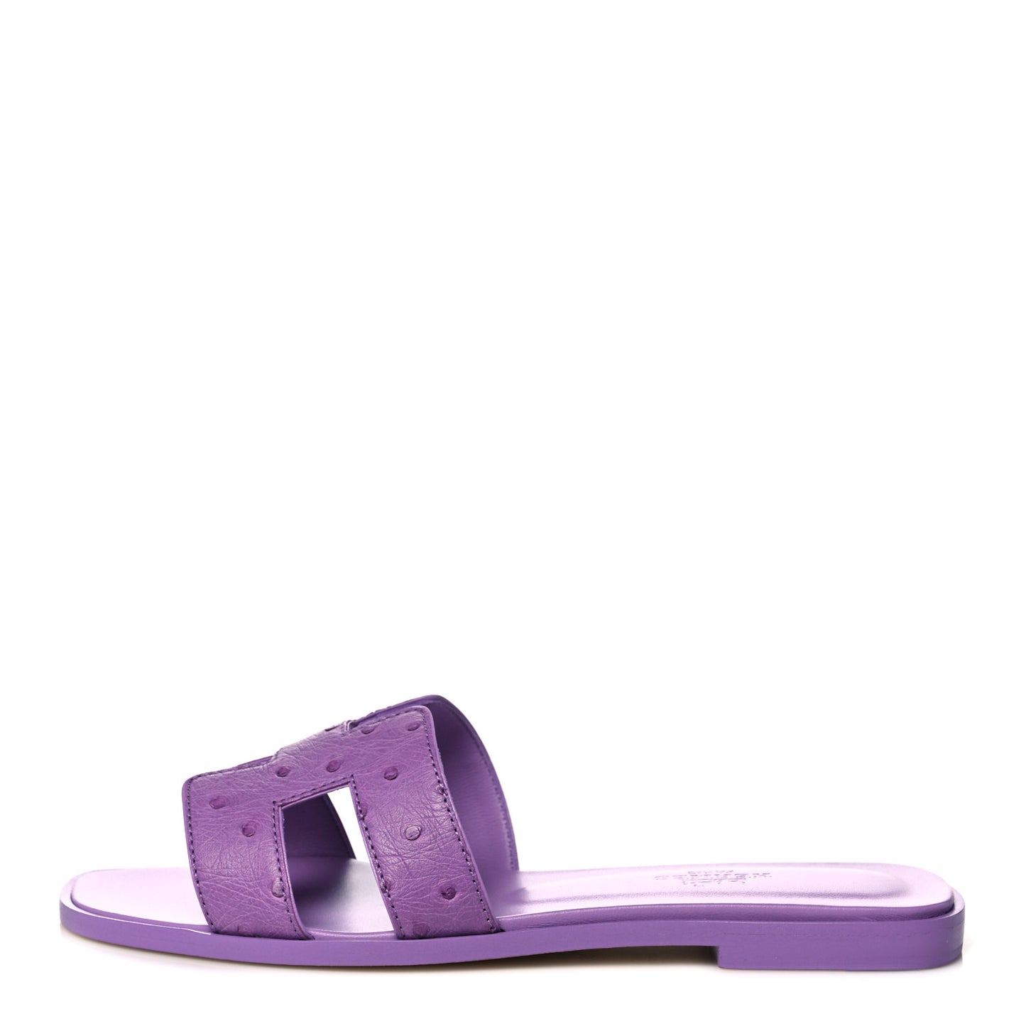 Ostrich Oran Sandals 36 Violet