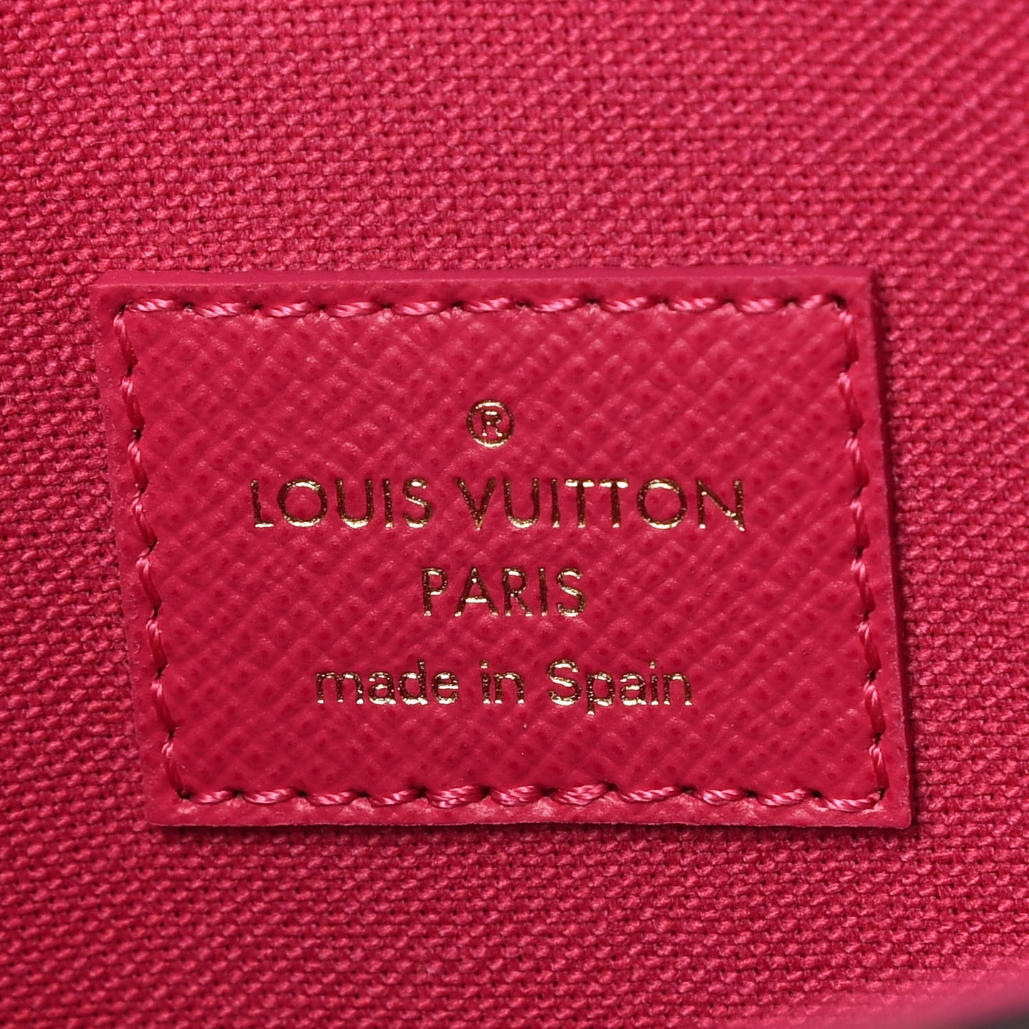 Monogram 2021 Christmas Animation Hollywood Pochette Felicie Chain Wallet Fuchsia