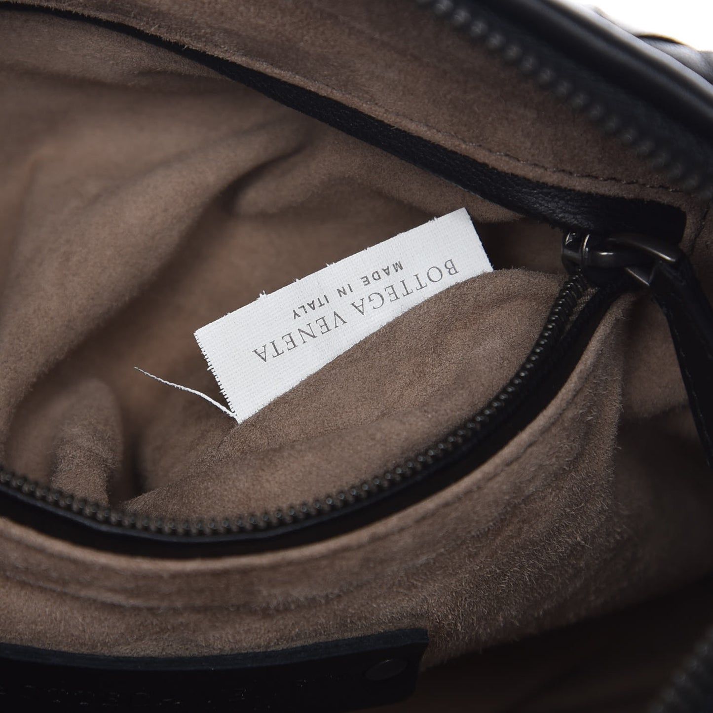 Nappa Intrecciato Nodini Bag Black