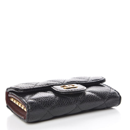Chanel Caviar Quilted 6 Key Holder Black 4 of 9