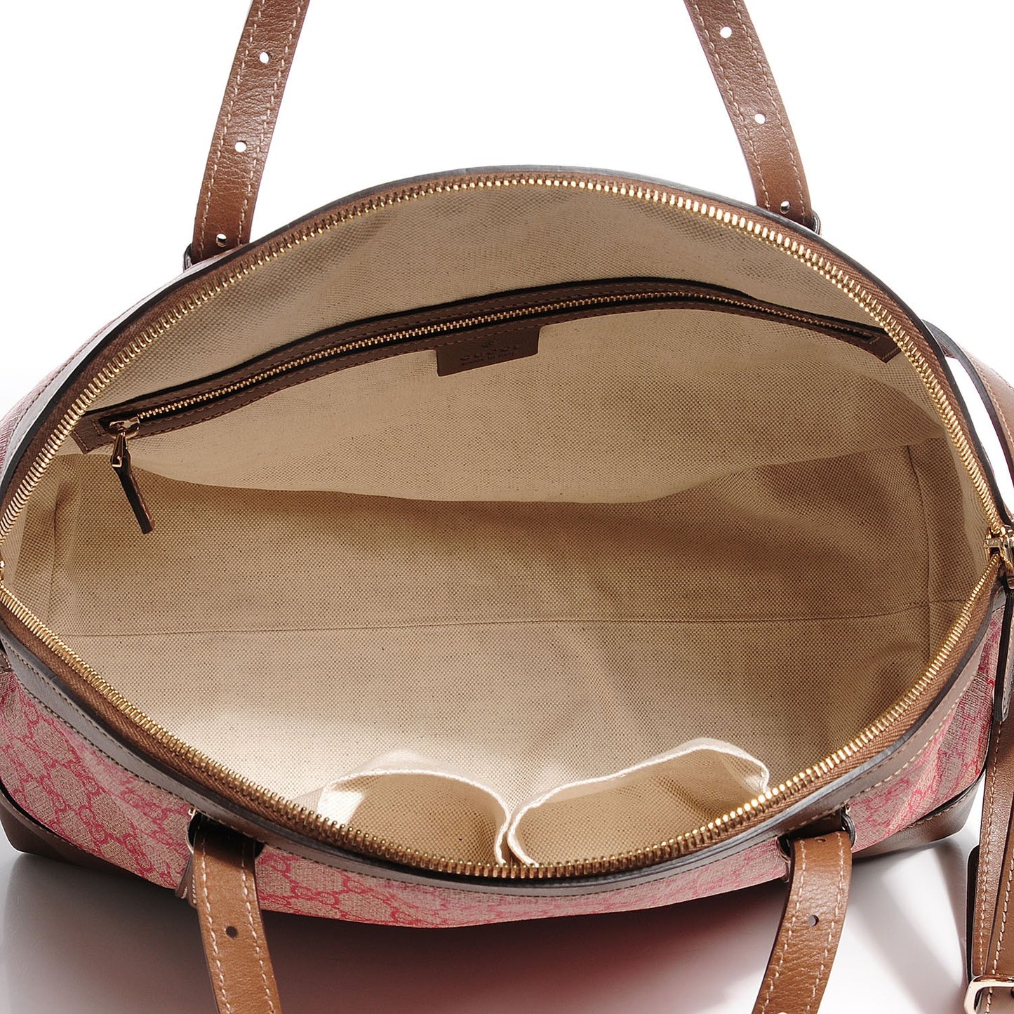 GG Supreme Monogram Medium Nice Top Handle Dome Bag