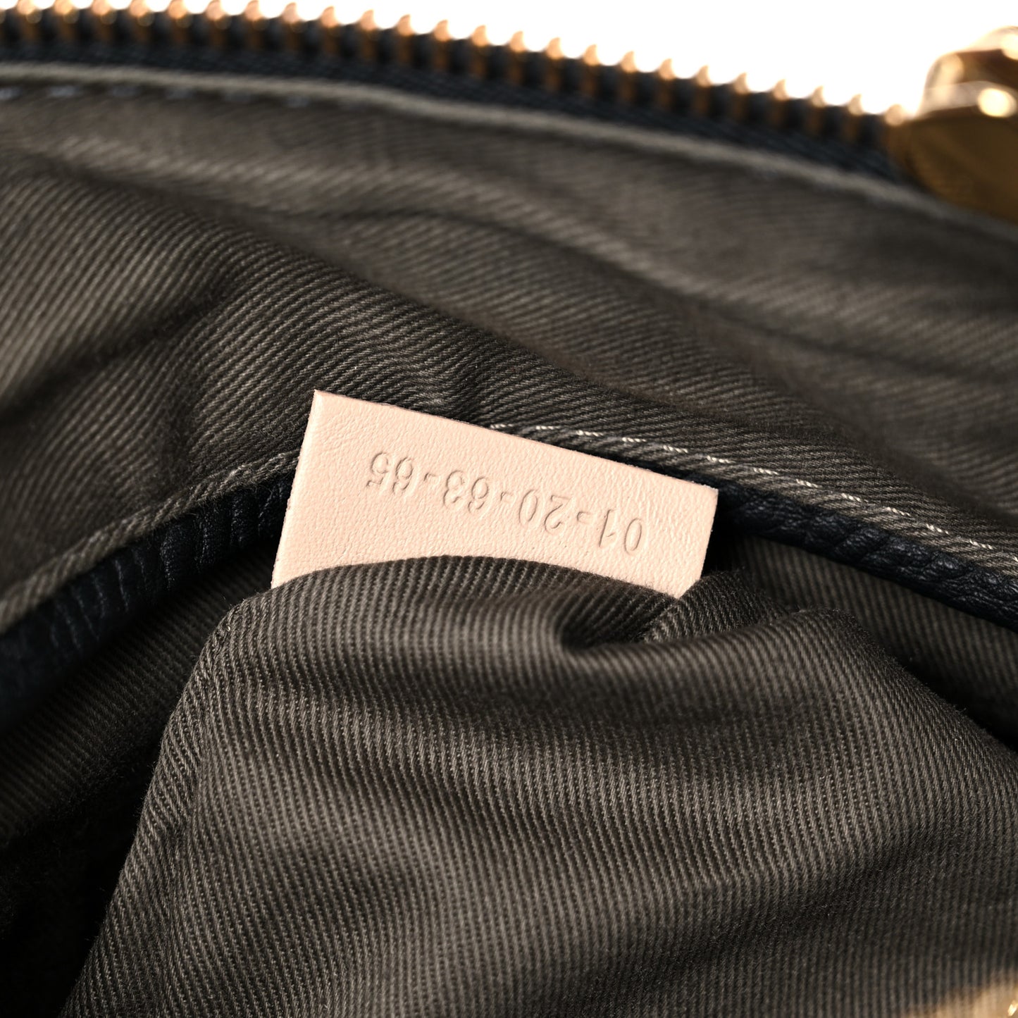 Calfskin Small Marcie Satchel Black