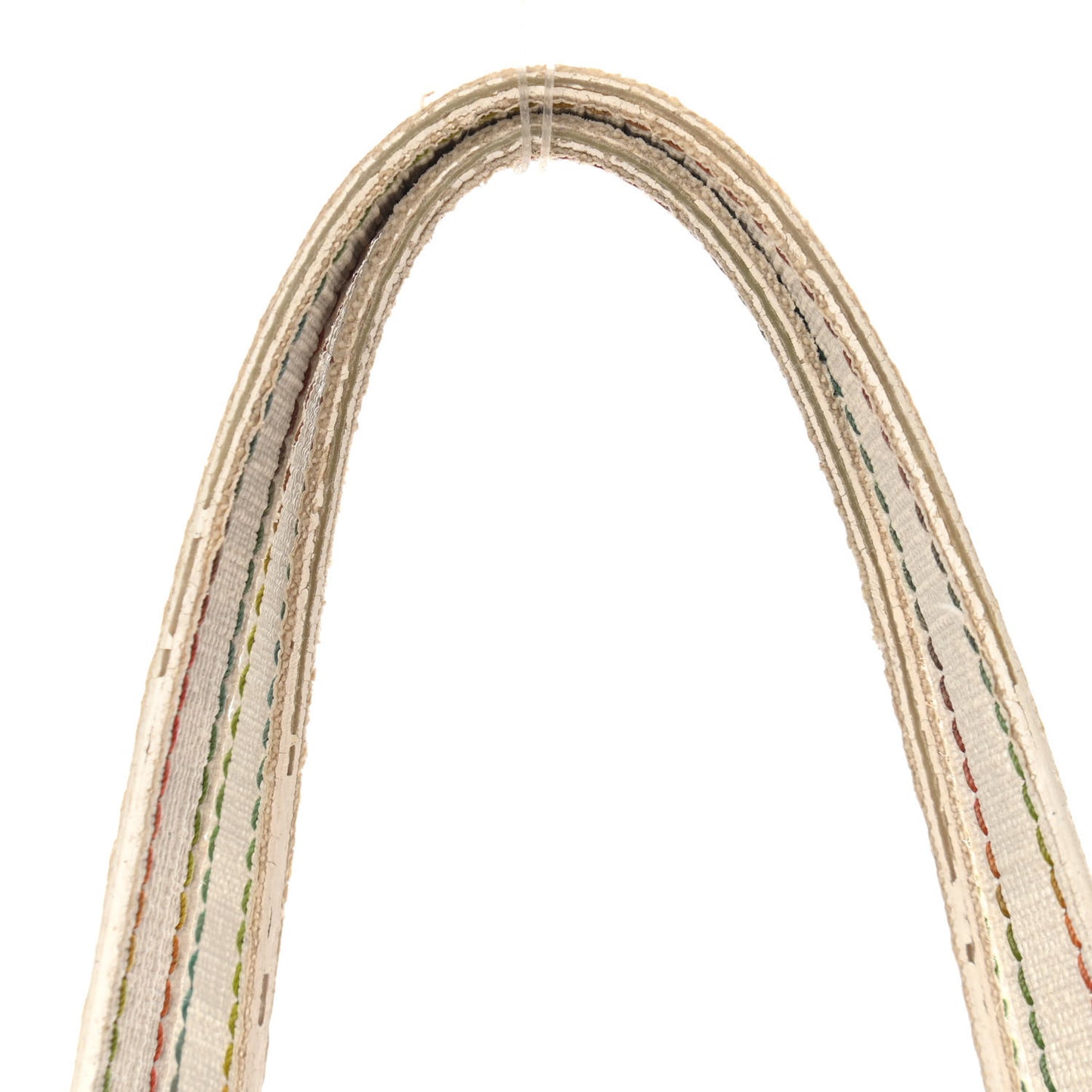 Zucca Spalmati FF Multicolor Medium Roll Tote Multicolor White