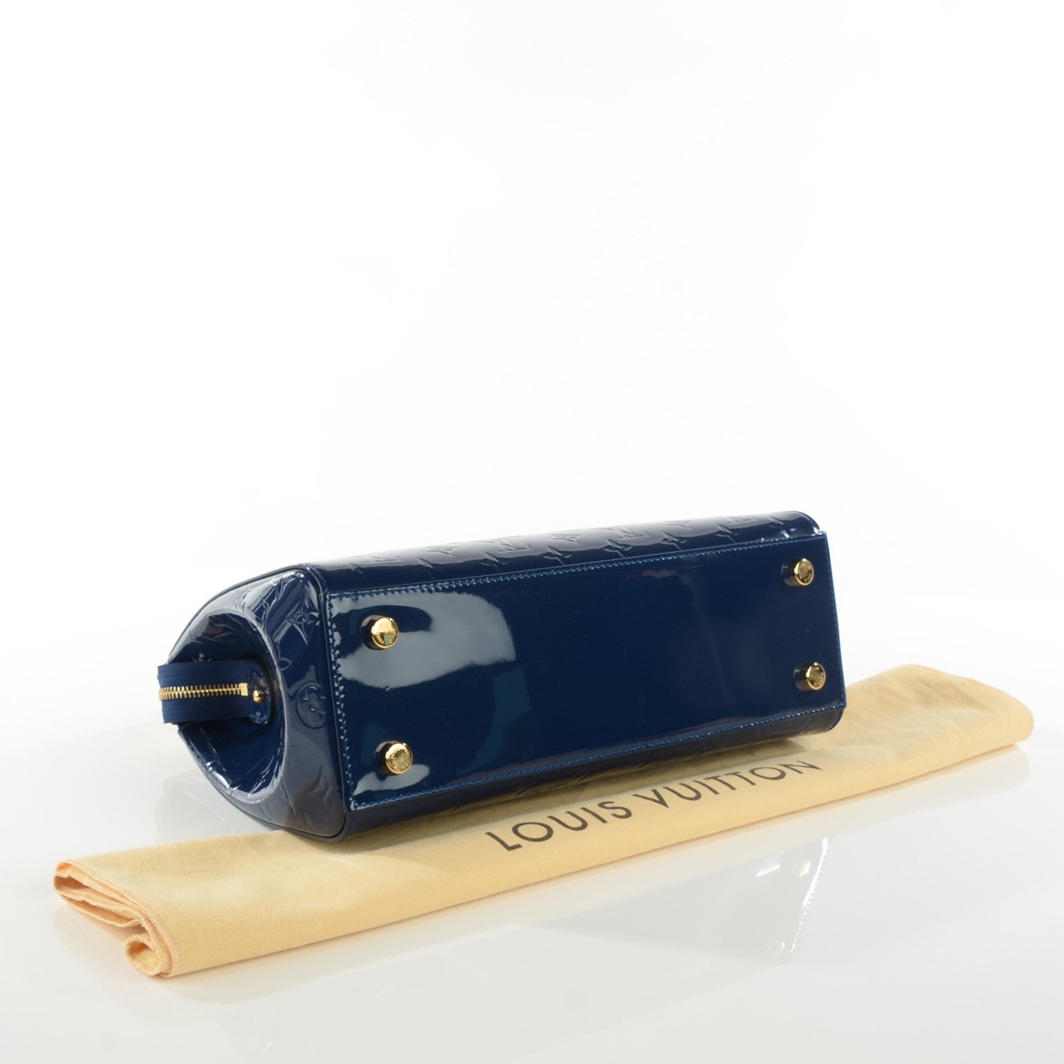 Louis Vuitton Vernis Brea MM Grand Blue 4 of 7