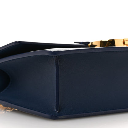 Christian Dior Calfskin 30 Montaigne East West Chain Flap Bag Blue 6 of 10