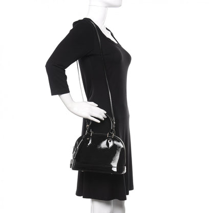 Louis Vuitton Epi Electric Alma BB Black 2 of 8