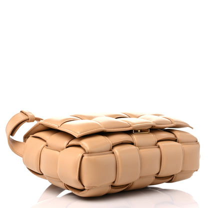 Bottega Veneta Nappa Maxi Intreccio Padded Cassette Crossbody Bag Almond 4 of 11