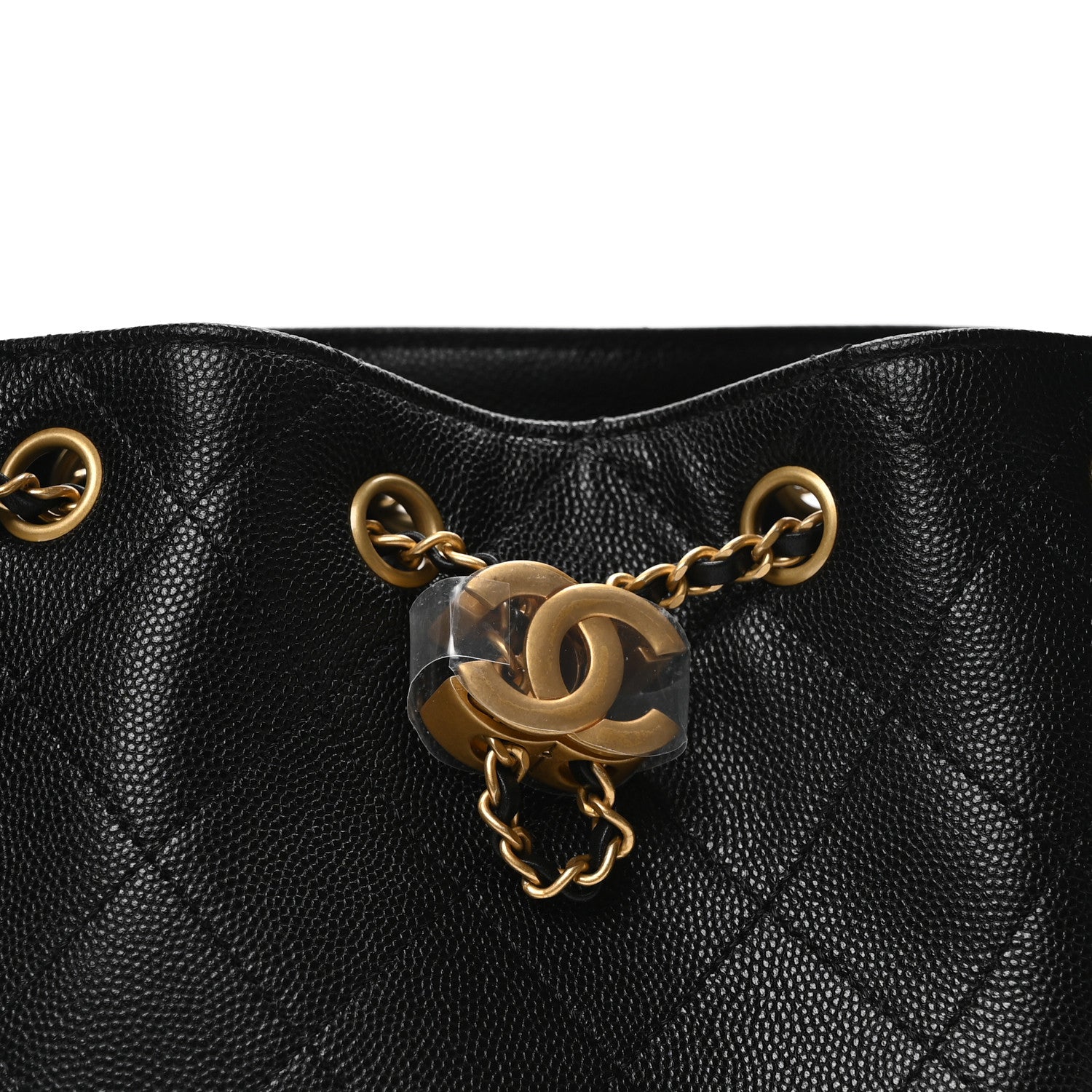 Chanel Caviar Quilted Small Chanel 25 Handbag Black 8 of 11
