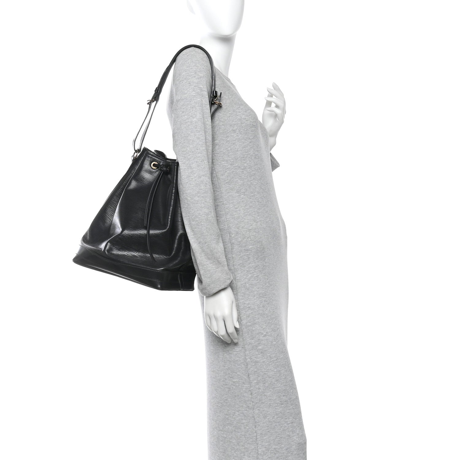 Louis Vuitton Epi Noe Black 2 of 17