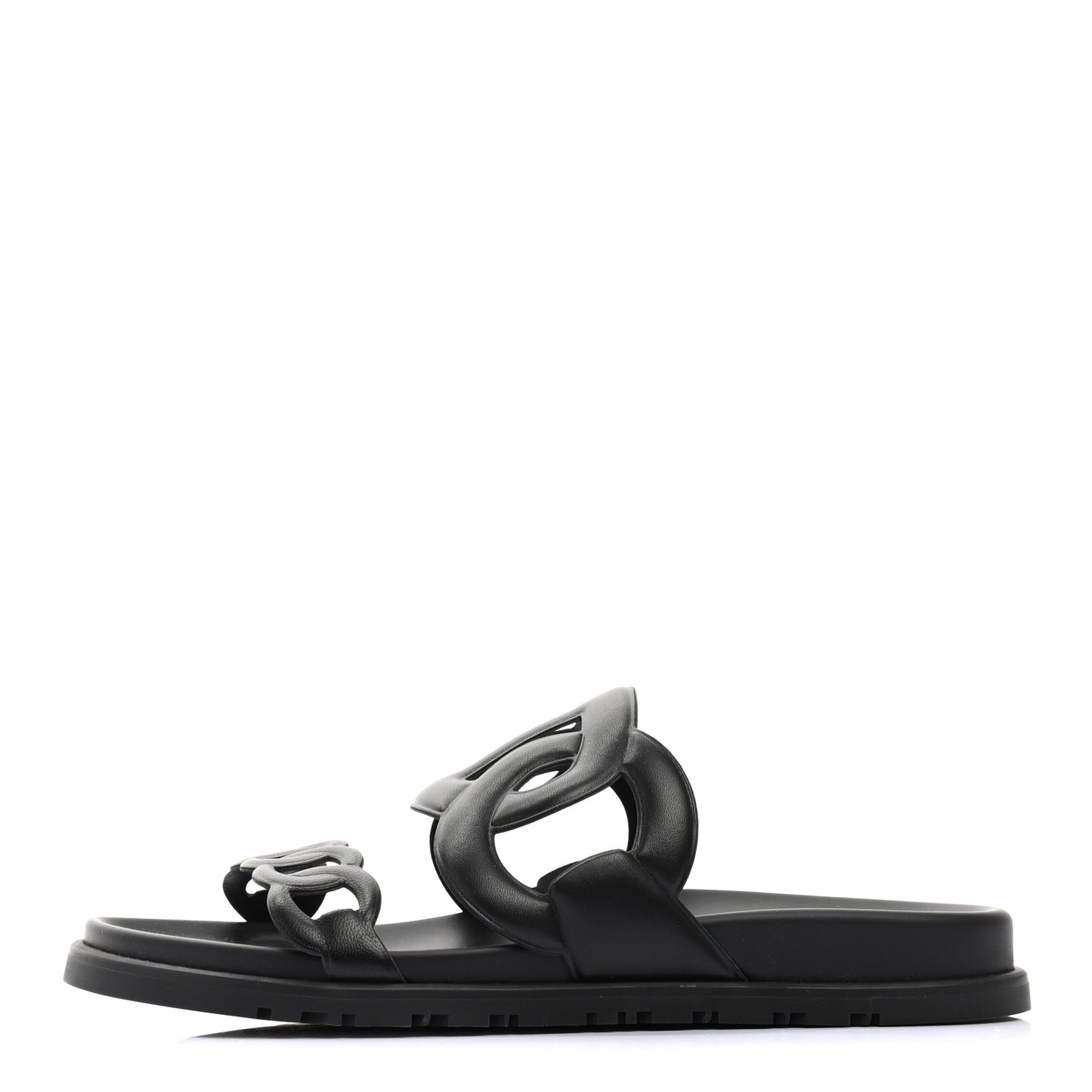 Nappa Extra Sandals 38 Black