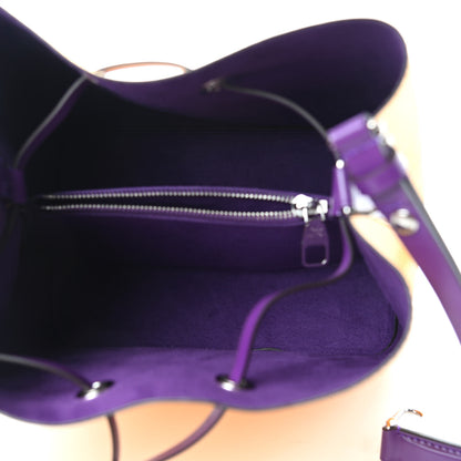 Louis Vuitton Epi NeoNoe MM Citron Violet 5 of 8