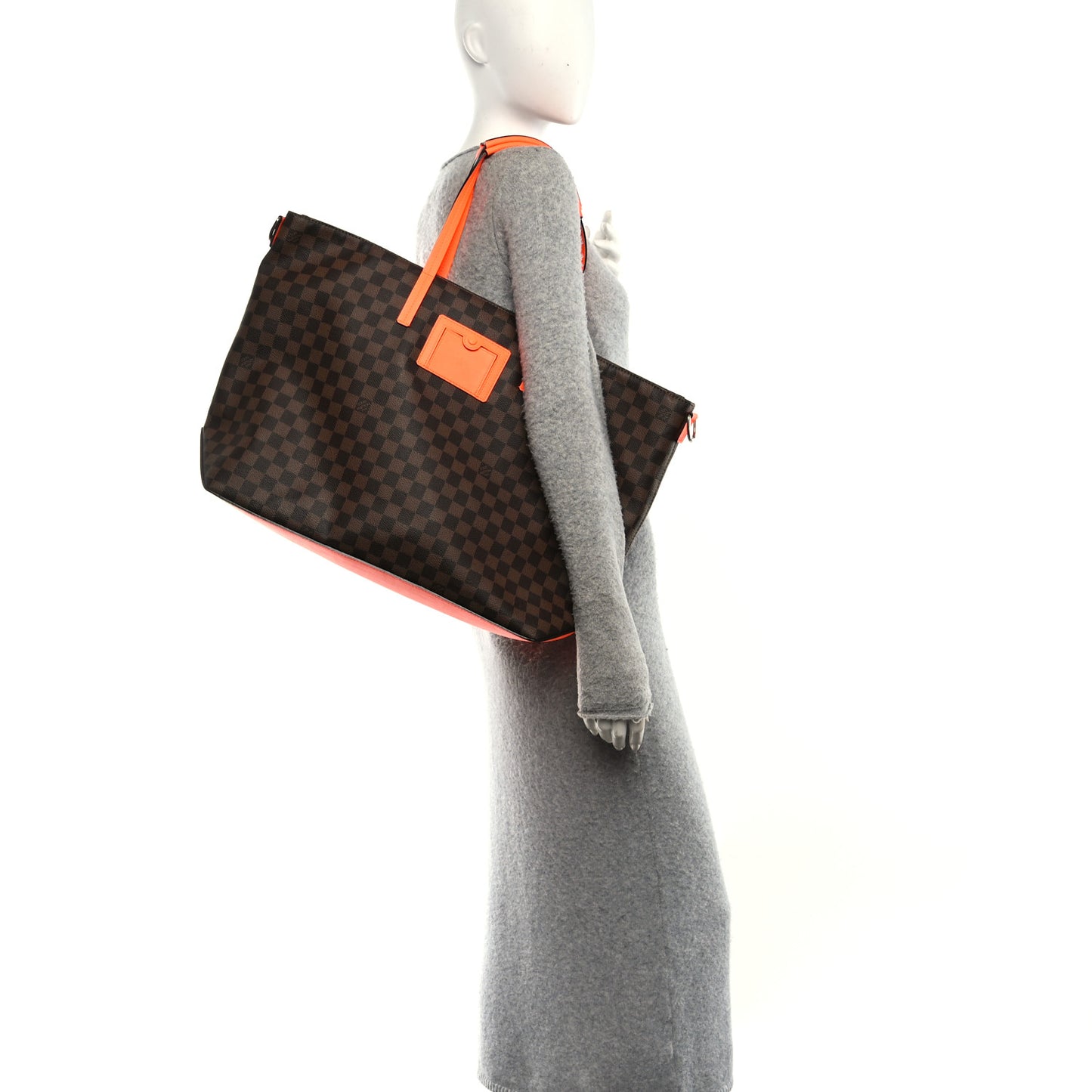 Damier Ebene Cabas Orange