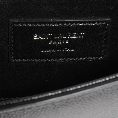 Saint Laurent Grain De Poudre Classic Monogram Clutch Nero Black 7 of 8