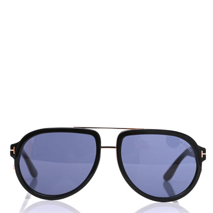 Tom Ford Geoffrey Aviator Sunglasses TF0779 Black Blue 2 of 7