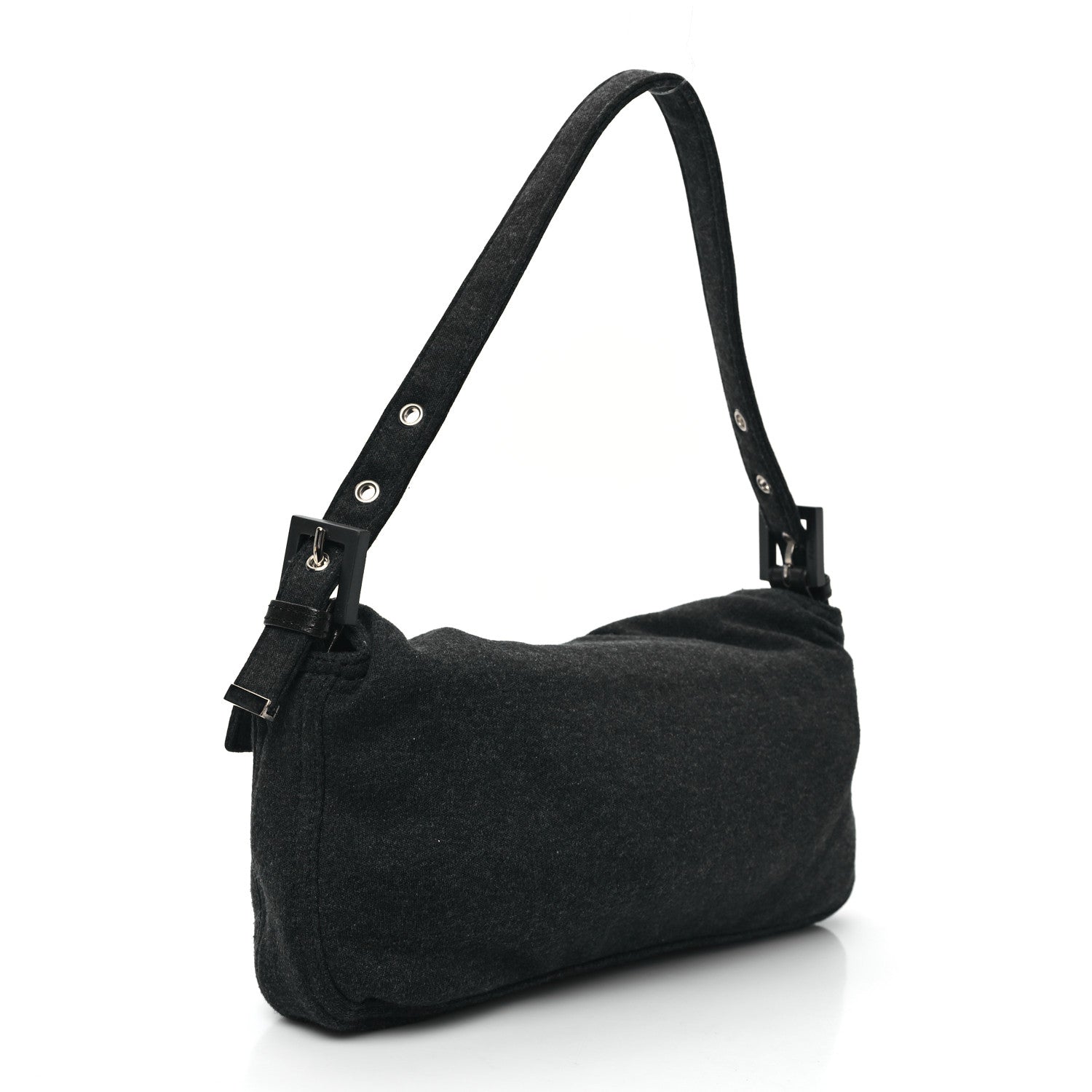 Fendi Jersey Baguette Grey 3 of 10