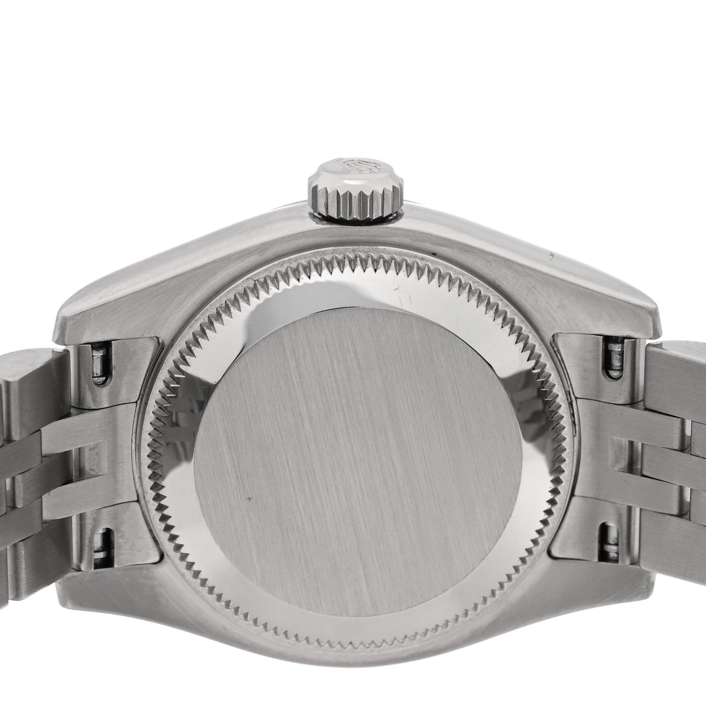 Stainless Steel 18K White Gold Diamond 26mm Oyster Perpetual Datejust Watch Black 179174