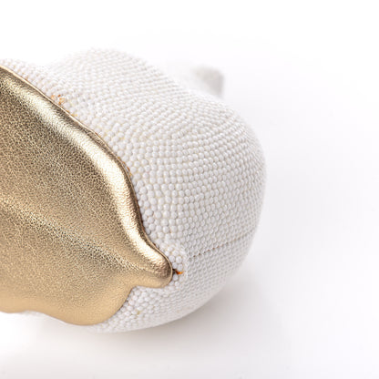 Judith Leiber Swarovski Crystal Polar Bear Minaudiere Clutch White 12 of 18
