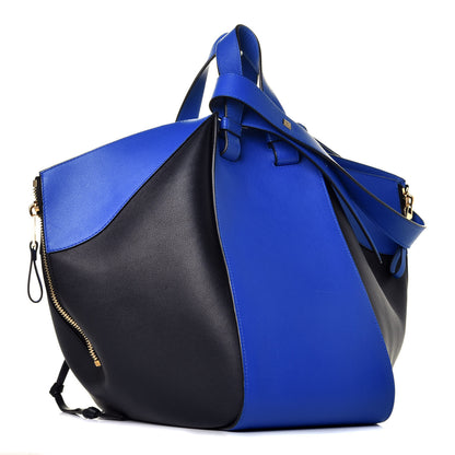 Loewe Calfskin Large Hammock Shoulder Bag Electric Blue 3 of 9