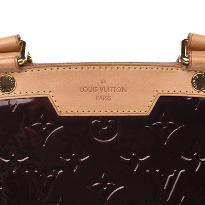 Louis Vuitton Vernis Brea GM Amarante 9 of 13