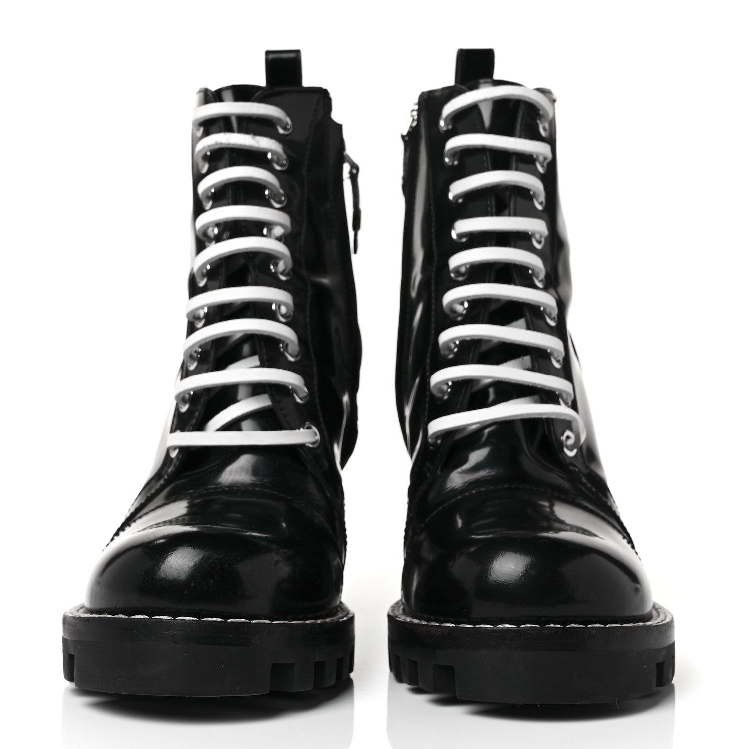 Louis Vuitton Glazed Calfskin Star Trail Ankle Boots 37 Black 2 of 6