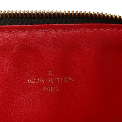 Louis Vuitton Damier Ebene Felicie Chain Wallet Zippered Insert 6 of 9