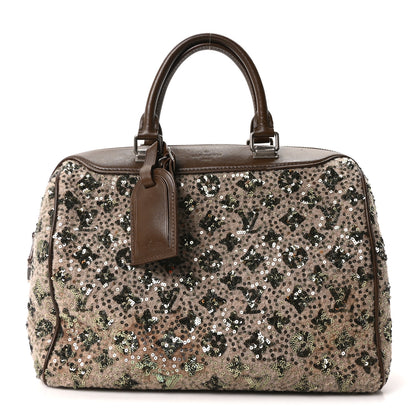 Louis Vuitton Sequin Monogram Sunshine Express Speedy Kaki 1 of 9