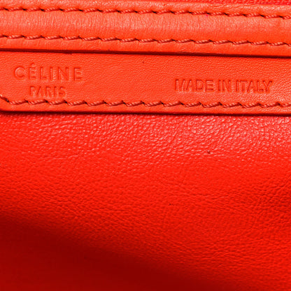 Celine Smooth Calfskin Mini Luggage Orange 10 of 26