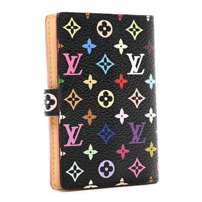 Louis Vuitton Monogram Multicolor Carnet de Bal Mini Agenda Cover Black 3 of 8
