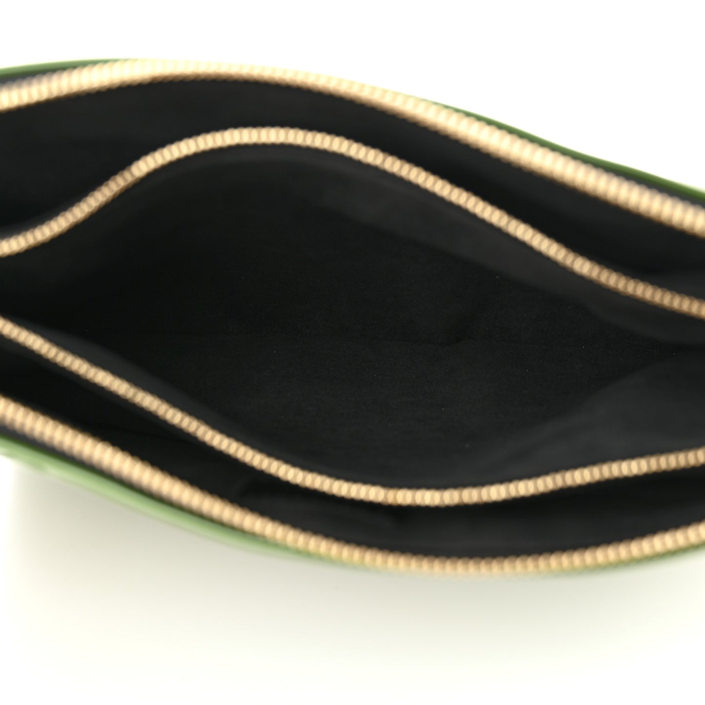 Patent Embossed Monogram Coussin PM Green Black