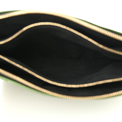 Louis Vuitton Patent Embossed Monogram Coussin PM Green Black 5 of 10