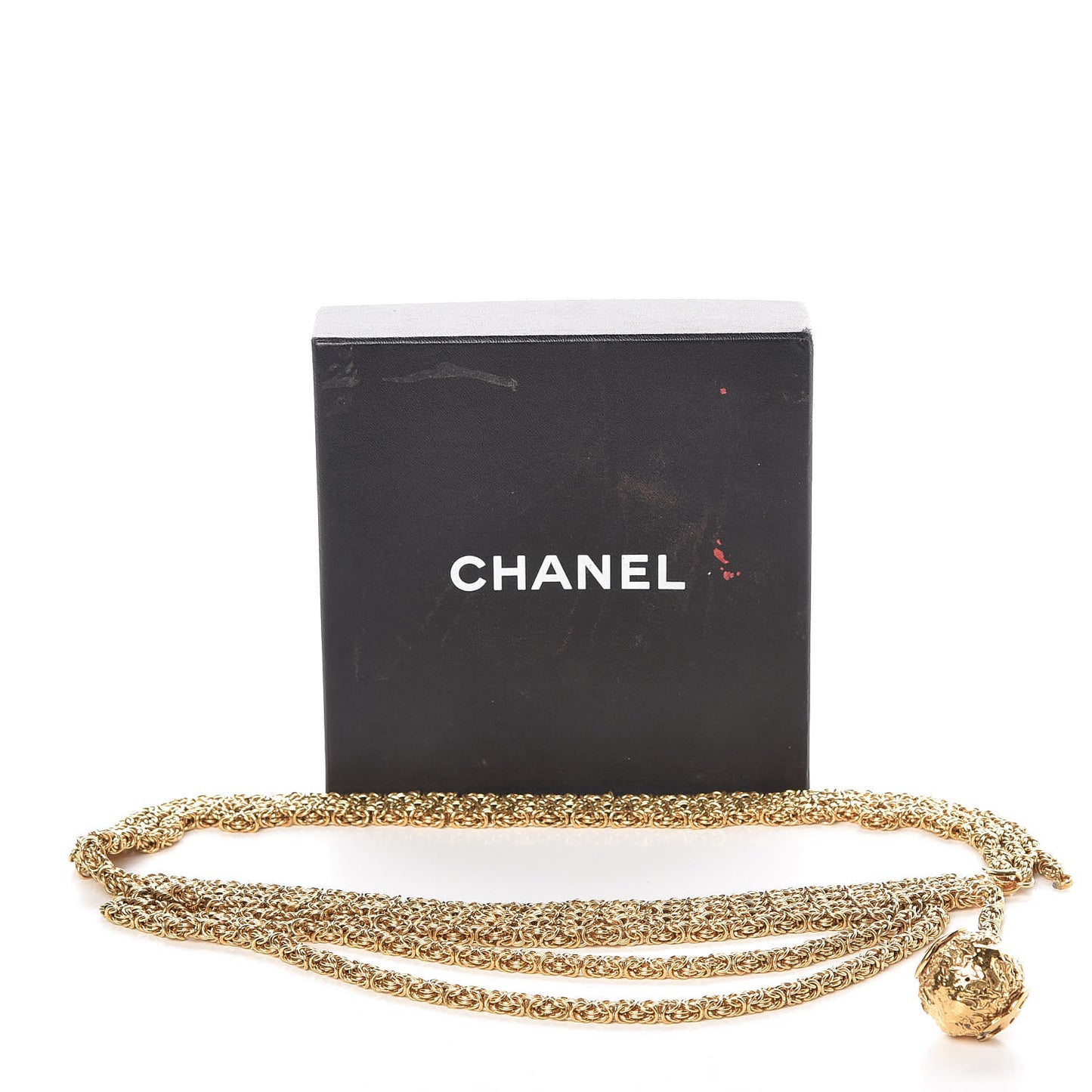 Multi Strand Chain Belt Gold