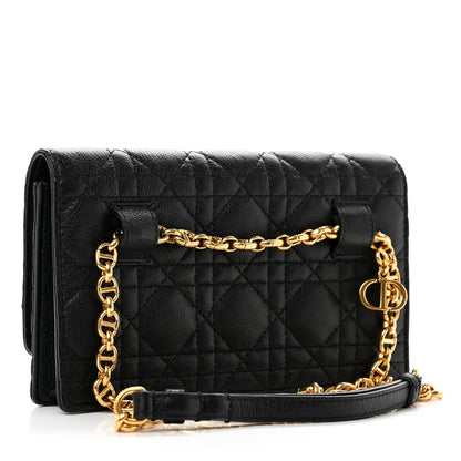 Christian Dior Supple Calfskin Caro Belt Bag Black 3 of 8