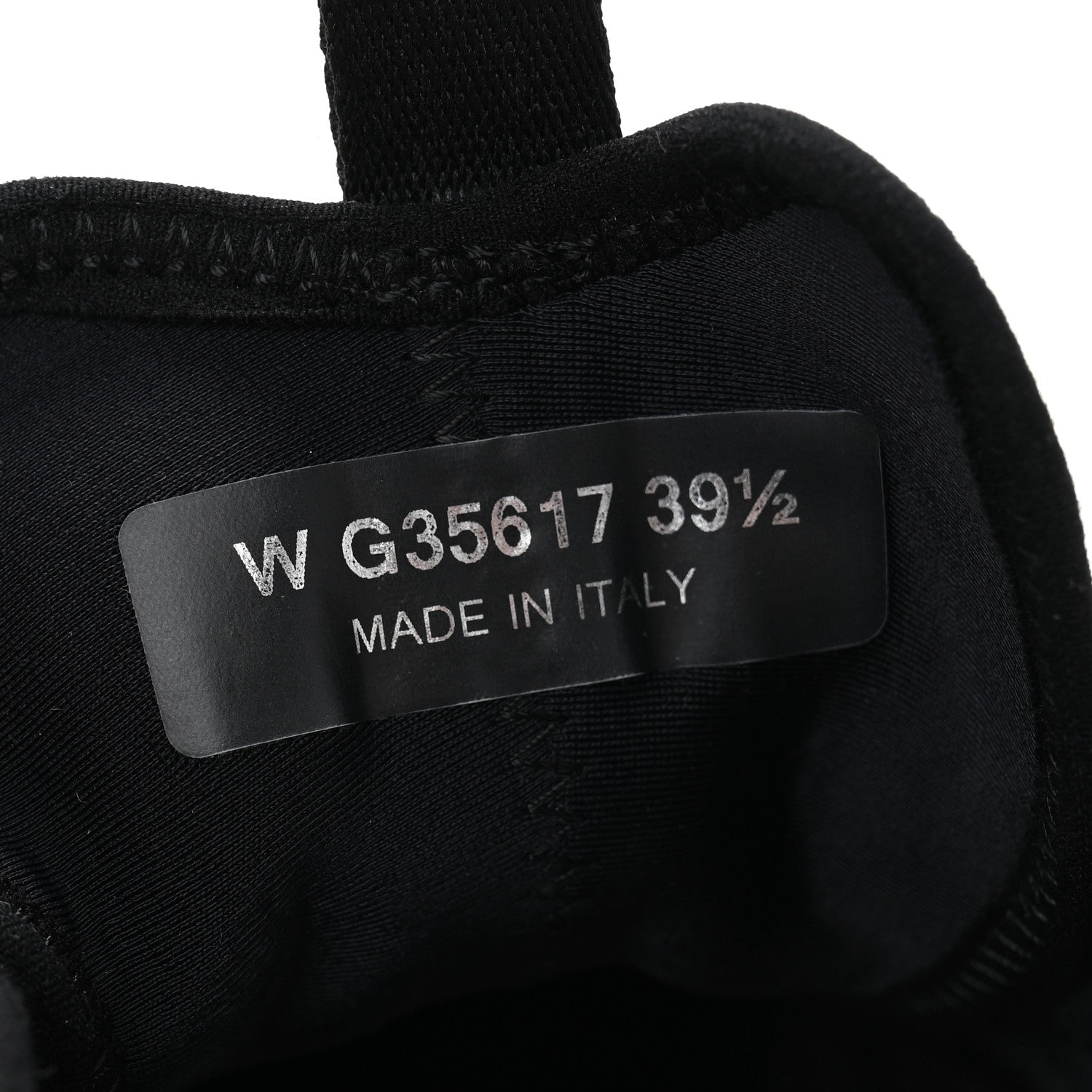 Chanel Velvet Calfskin Mixed Fibers CC Sneakers 39.5 Black 8 of 9