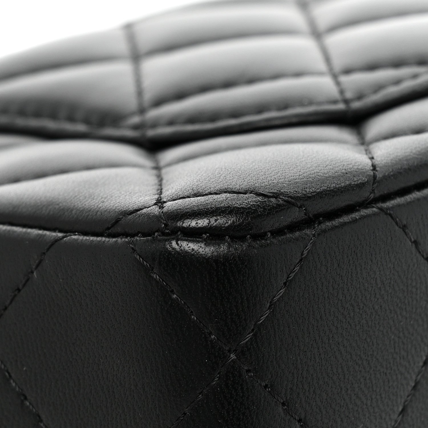 Chanel Lambskin Quilted Mini Rectangular Flap Black 17 of 19