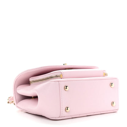 Chanel Caviar Quilted Small Business Affinity Flap Light Pink 4 of 9