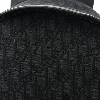 Christian Dior Oblique Jacquard Dior 8 Backpack Black 8 of 13