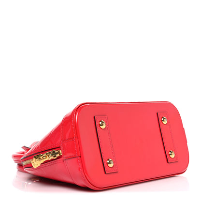 Louis Vuitton Vernis Alma BB Pomme D'Amour 4 of 12