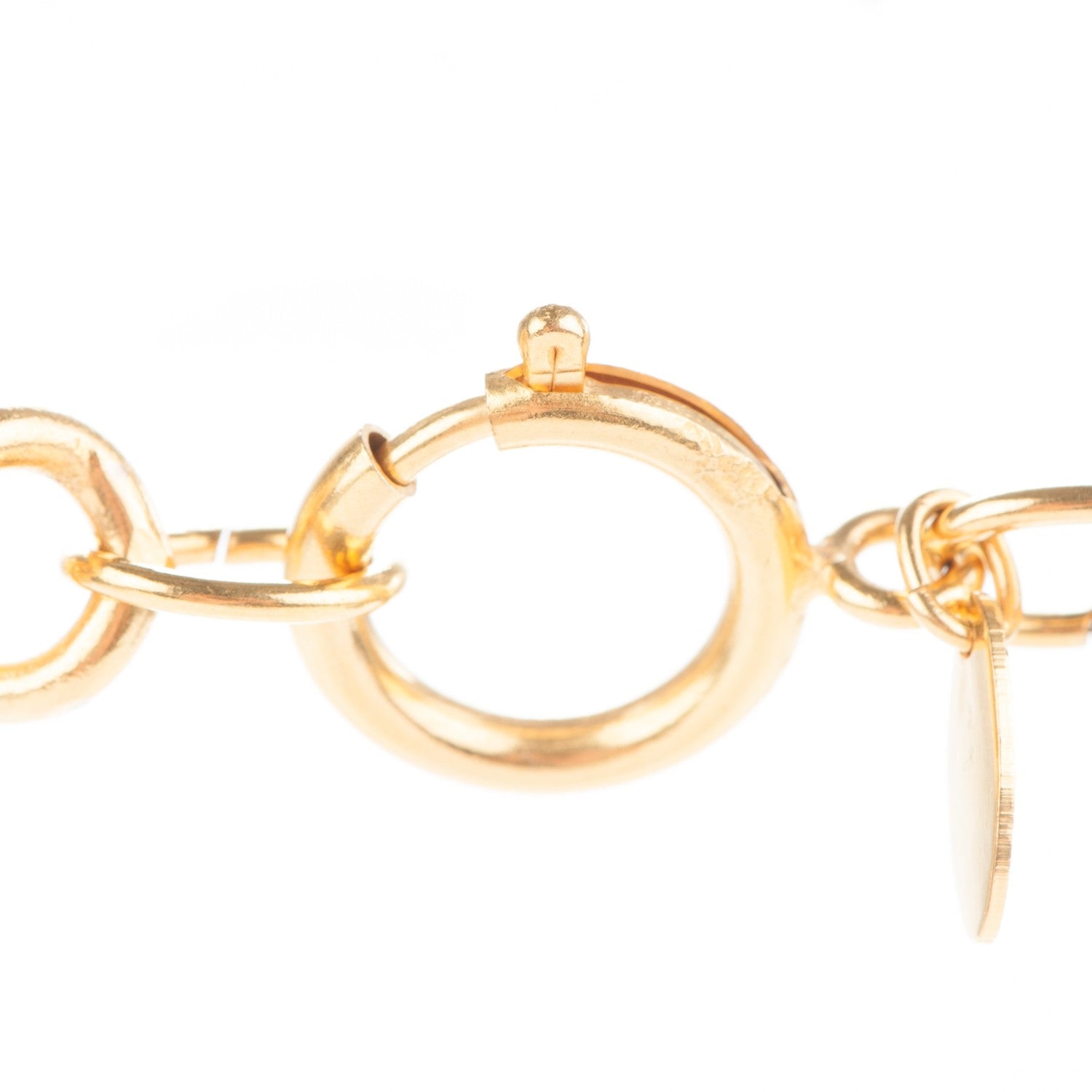 Chanel Short Necklace Gold 4 of 4