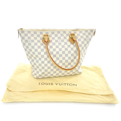 Louis Vuitton Damier Azur Saleya MM 3 of 9
