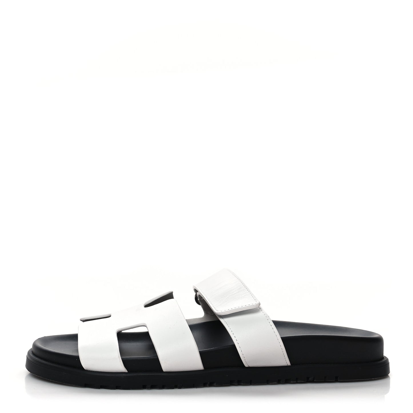 Calfskin Womens Chypre Sandals 40 White