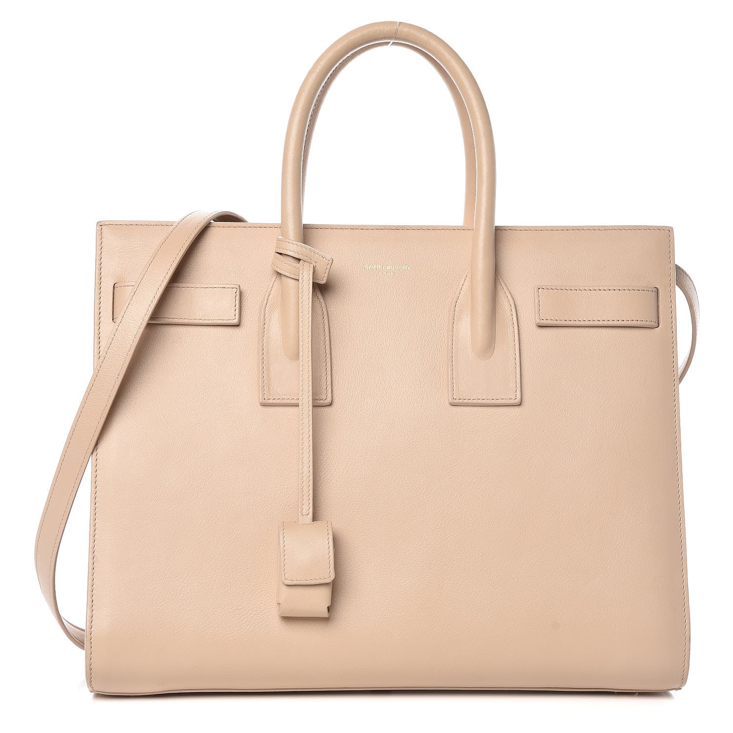 Saint Laurent Calfskin Small Sac De Jour Nude Powder 1 of 13
