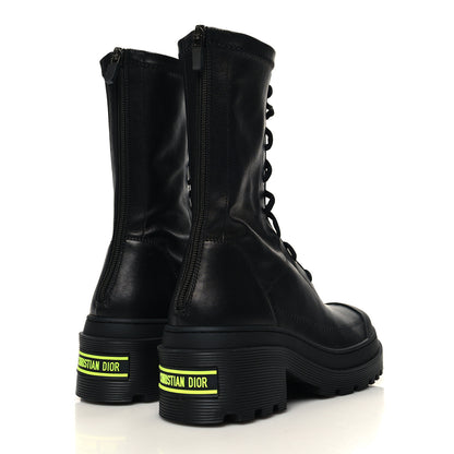 Christian Dior Nappa Stretch Dior Arcade Boots 36.5 Black 4 of 8