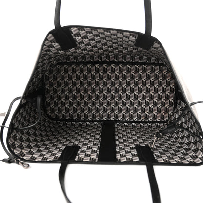 MCM Visetos Large Liz Reversible Shopper Tote Black 10 of 26