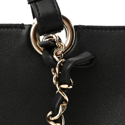 Chanel Calfskin CC Zipped Shopping Tote Black 10 of 11