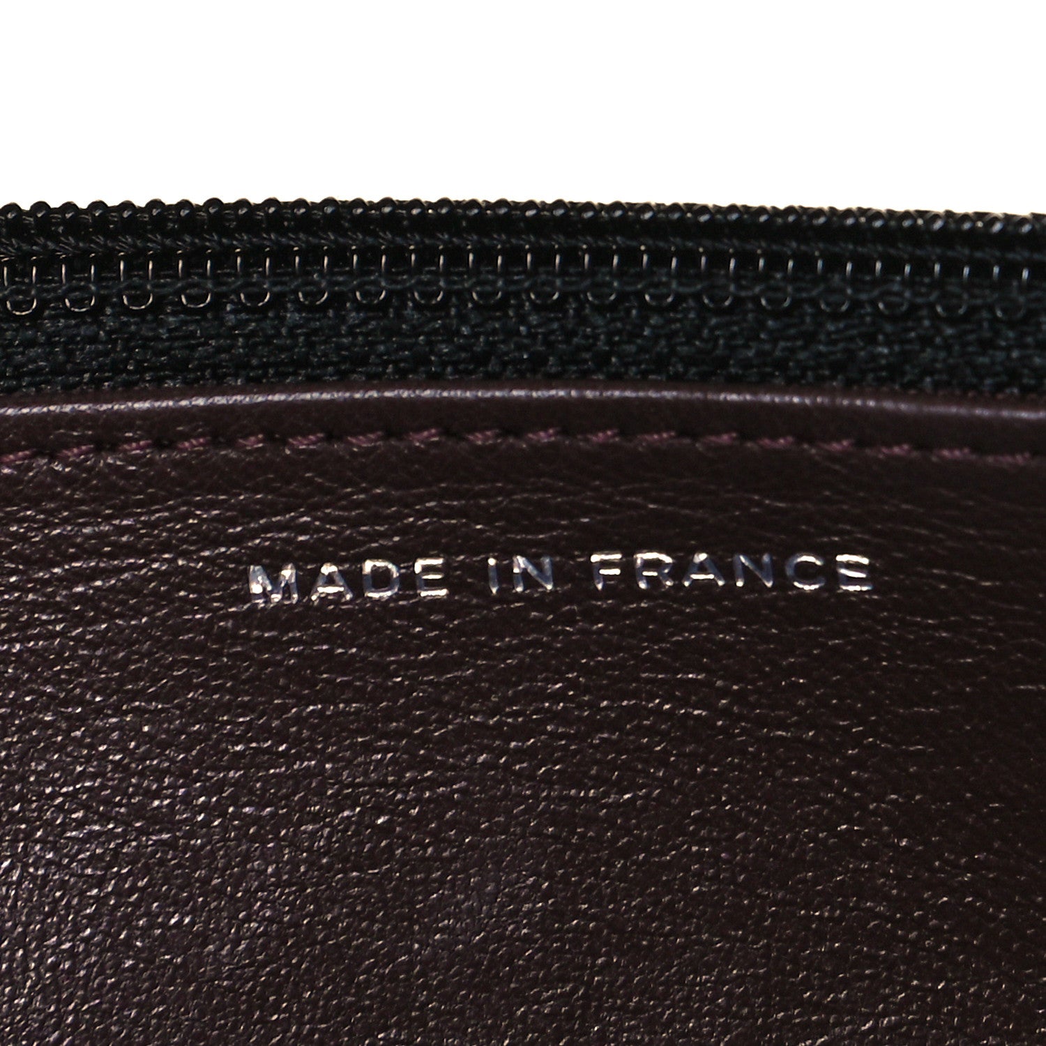 Chanel Lambskin Quilted Wallet On Chain WOC Black 8 of 15