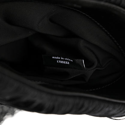 Alexander Wang Satin Crystal Fringe Shoulder Bag Black 8 of 13